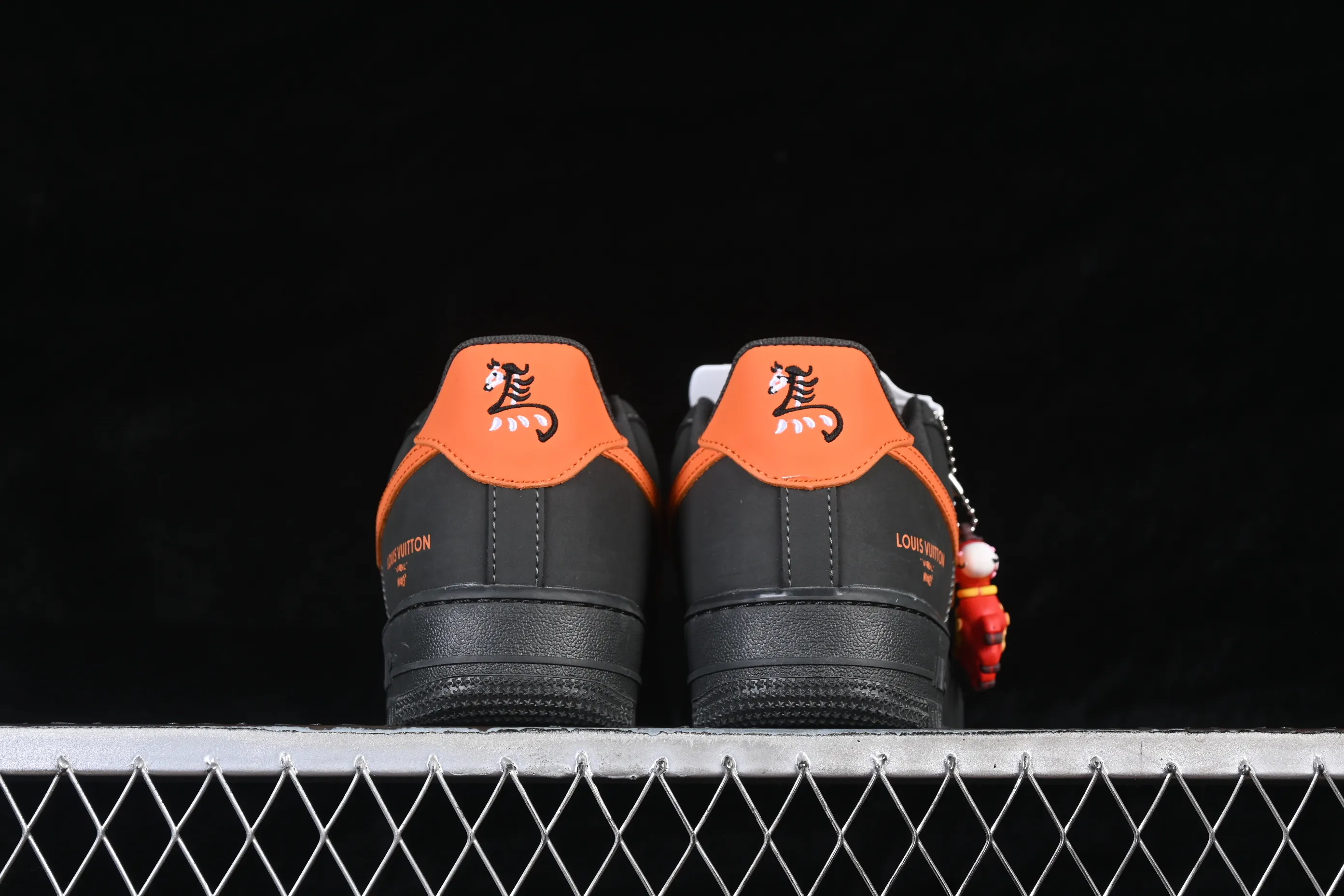 All categories Nk Air Force 1 Air Force series Nk Air Force 1 Low Air Force low top Nike Air Force 1'07 Low Year of the Horse limited edition Charcoal gray twilight orange Air Force 1 low top casual sneakers XY9025-004